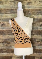 Women’s Leopard 🐆 Wrap and Tie Tank.