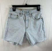 Levi’s 501 NWT denim jean cutoff shorts. Size 26. Light wash.