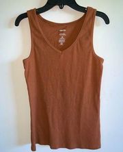 BOGOF  Brown Ribbed Tank Top