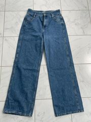 Dark Wash Wide Leg Jeans