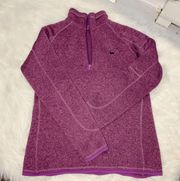 Purple Quarter Zip