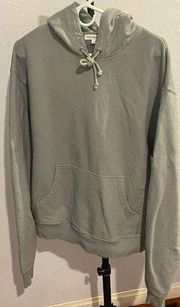 GOOD AMERICAN GREEN HOODIE SZ LARGE