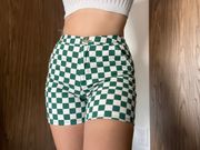 Checkered Shorts