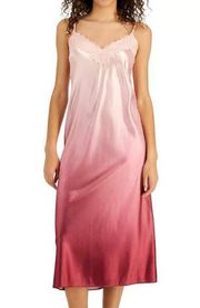 Inc International Concepts Satin Nightgown in Rhododendron NWT MSRP $30 Size XS