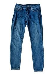 NEW YORK & COMPANY Medium Wash Skinny Legging Jeans Size 6