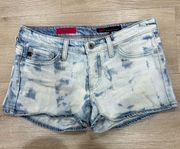 AG “The Coast” Bleach Washed Shorts in 26r