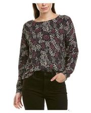 ✨ Joie Burgundy Paisley Cropped Sweatshirt✨