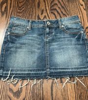 Jean Mini Skirt