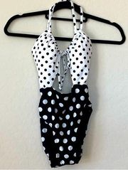 NWT Hula Honey Polka Dot One-Piece Swimsuit XS