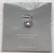 Purity Sterling Silver Charm