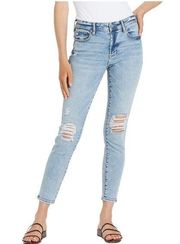 Gisele High Rise Ankle Skinny Atlantic Coast Jeans Size 29