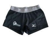 Mizuno Drilite Volleyball Flat Front Shorts Size Small Women Black