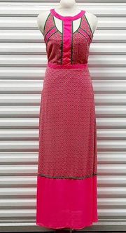 Xtaren Womens Maxi Dress Size Small Pink Sleeveless