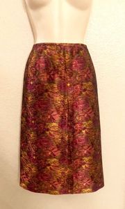 NWOT stunning vintage  pencil skirt. Sz 2