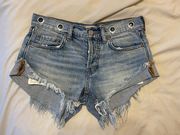 Free People Denim Shorts