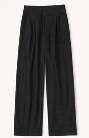 Linen Black Pants