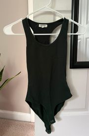 Dark Green Bodysuit