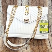 Handbag White Quilted