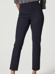 Spanx The Perfect Pant Slim Straight Black Ponte Pull On Slimming XL Tall