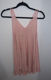 Pink Shift Dress/cover Up 