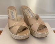 Jimmy Choo platform wedge sandal