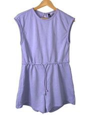 DIVIDED by H&M Lilac Jersey Knit Romper Size Small