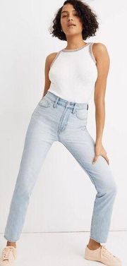 NEW Madewell The Curvy Perfect Vintage Jean in Fitzgerald Wash, 25