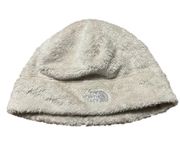 Women’s The North Face White Fuzzy Hat Beanie