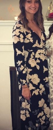 Black Floral Dress