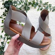 Gentle Souls Josie Wedge Sandals Sz 8