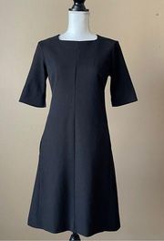 M.M. LAFLEUR | Black A-line Dress Sz 4