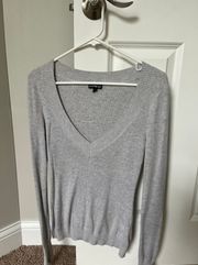 Gray Knit Sweater