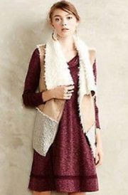 Saturday Sunday by Anthropologie Sherpa Moto Vest