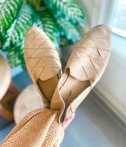 American Eagle  woven flats loafers