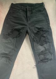 American Eagle Outfitters Ripped Black Jeans