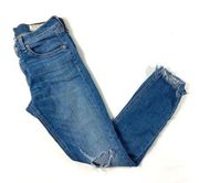 Rag and Bone‎ Distressed Denim Capri