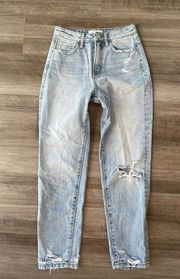 Nectar Premium Denim Light Wash High Rise Jeans Size 24 Cotton M13