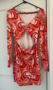 70s Cutout Dress
