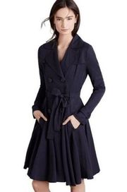 dRa Los Angeles Anthropologie Fayette Double Breasted Trench Coat