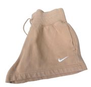 Phoenix Fleece Shorts Beige Small