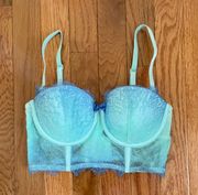 Victoria’s Secret lace demi bralette corset