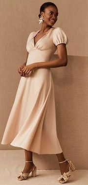 BHLDN Sachin + Babi Shelley Satin Midi Dress