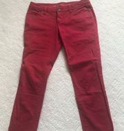 Lauren Conrad red jeans