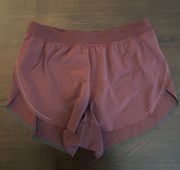 Burgundy Shorts