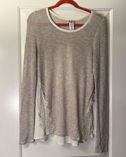 Lace long sleeve