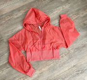 Orange Hood Wind Jacket size M.