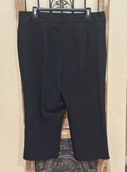 Larry Levine stretch slack capris