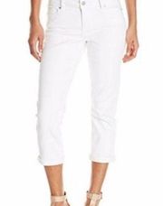 Liverpool  Cropped relaxed fit Jeans in Bright White