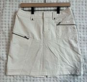 Athleta casual ivory skirt