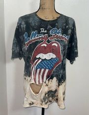 The Rolling Stones Distressed Graphic Tee